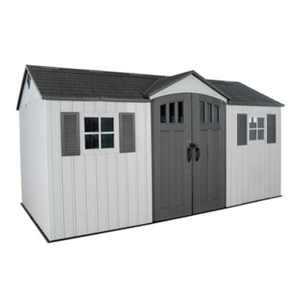 Lifetime 15 x 8 ft. Dual Entry Shed – 60407