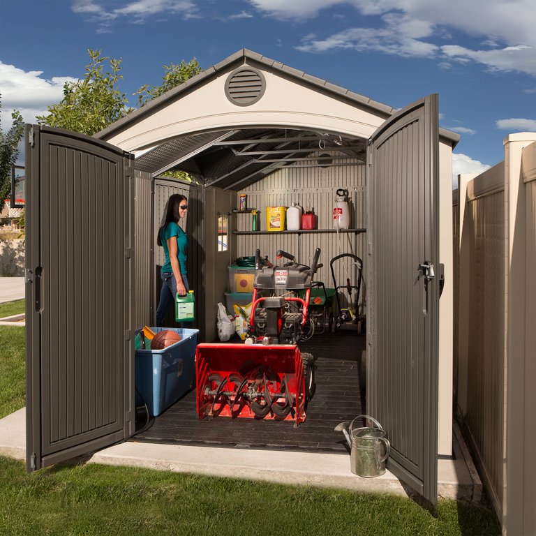 Lifetime 15 x 8 ft. Outdoor Shed – 60079
