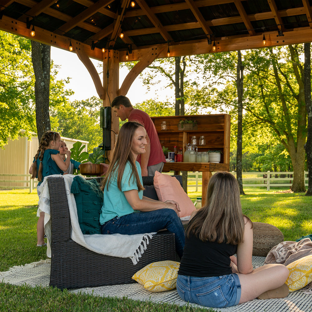 16×12 Barrington Gazebo - Assembly included