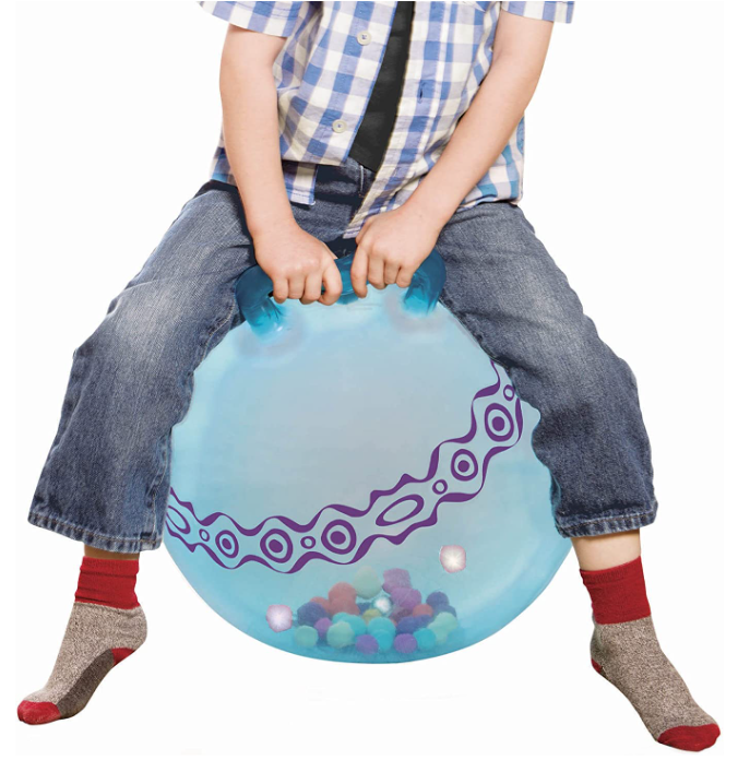 Hop n’ Glow – Light-Up Bouncy Ball with Handle