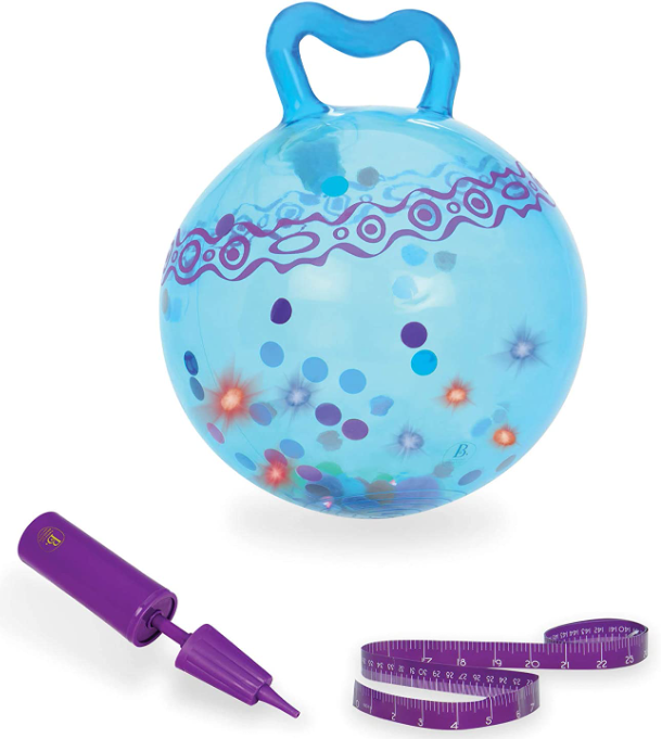 Hop n’ Glow – Light-Up Bouncy Ball with Handle