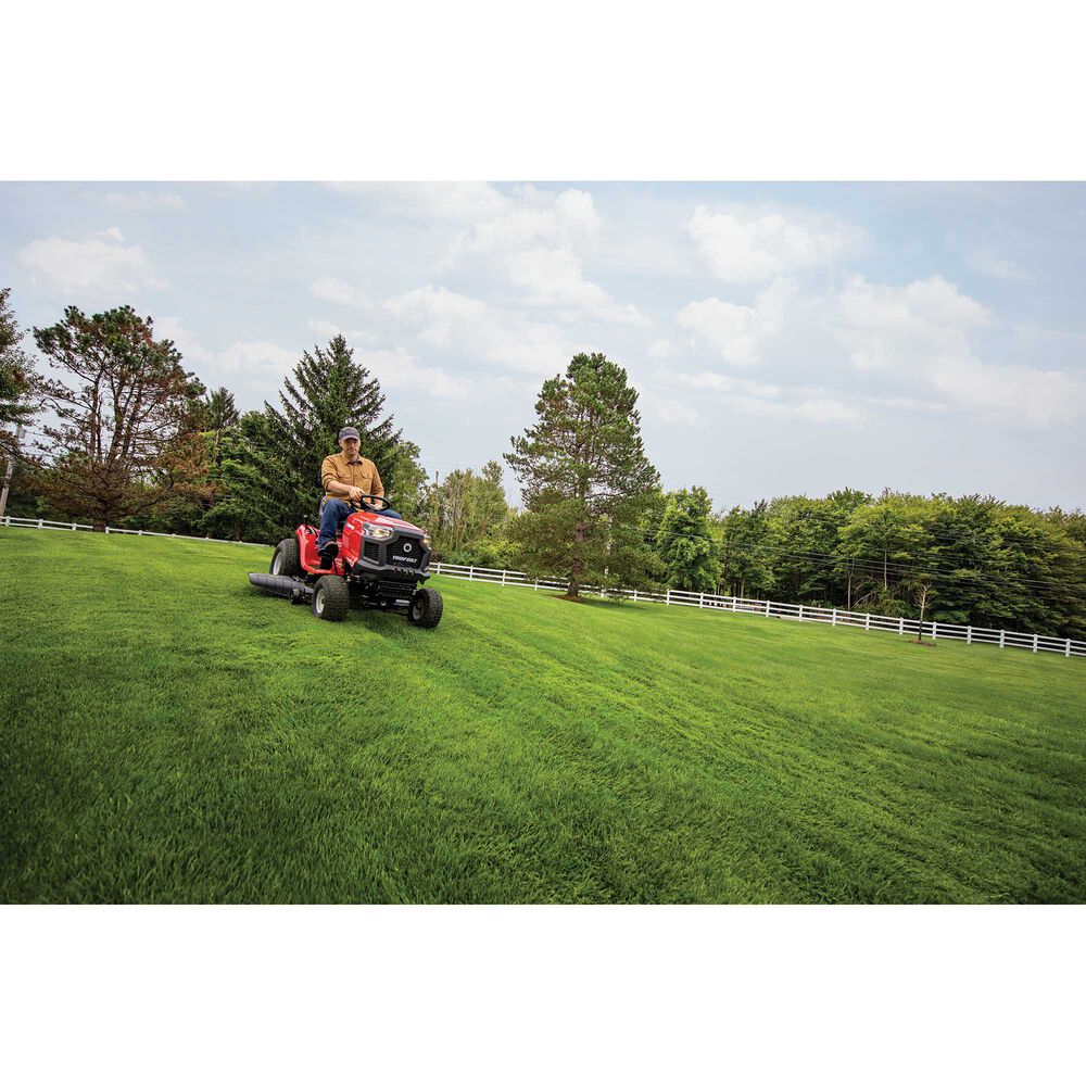 Troy Bilt Bronco 42 Riding Lawn Mower | 547cc Troy-Bilt engine | 42″ deck | AutoDrive Transmission