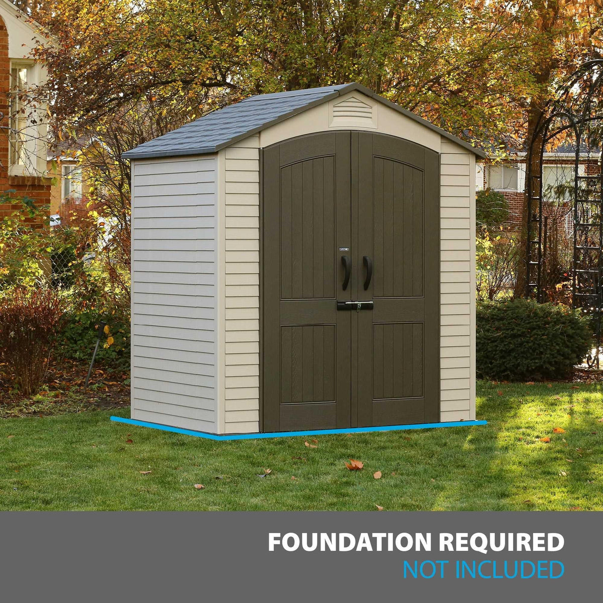 Lifetime 7 Ft. X 4.5 Ft. Outdoor Storage Shed – 60057