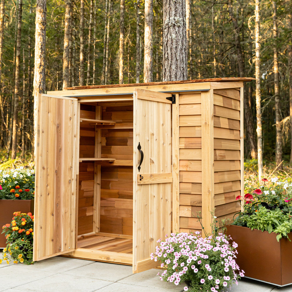 6′ x 3′ Patio Garden Shed