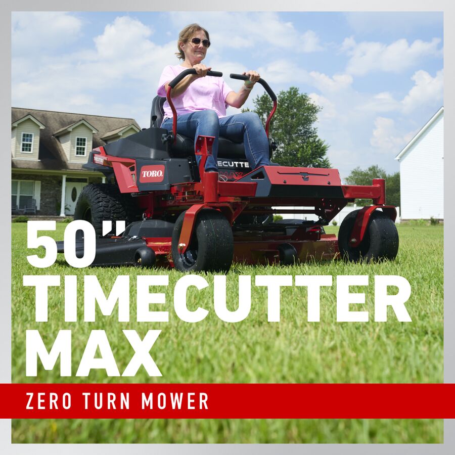 TORO 50″ TimeCutter 23 HP V Zero Turn Lawn Mower Model# 77501