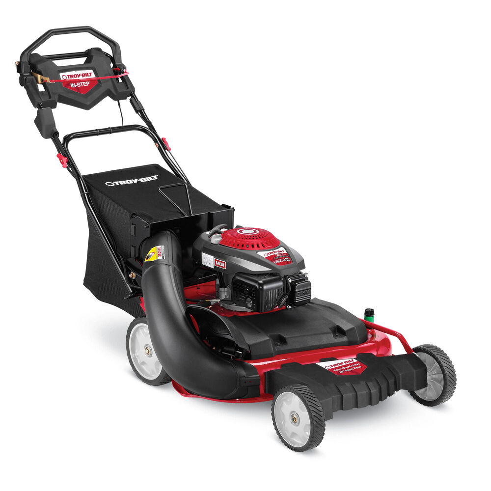 Troy-Bilt TBWC28B Wide Cut 28″ Self Propelled Lawn Mower Briggs and Straton 223cc OHV Engine