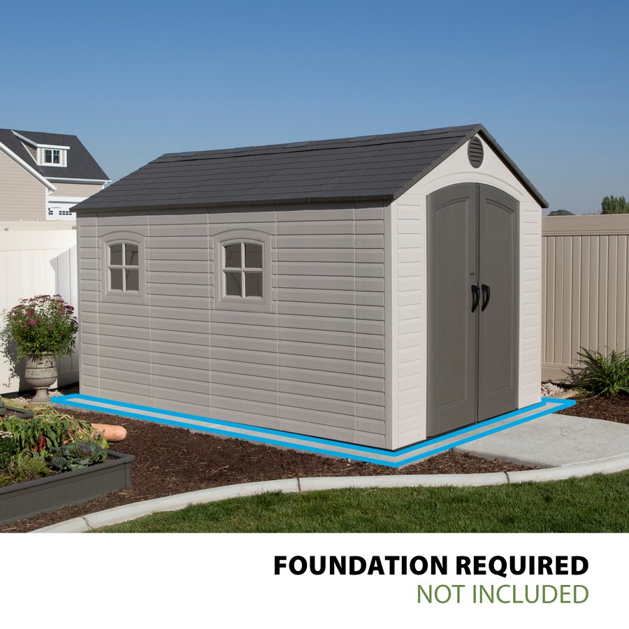 Lifetime 8 x 12.5 ft. Outdoor Shed – 6402