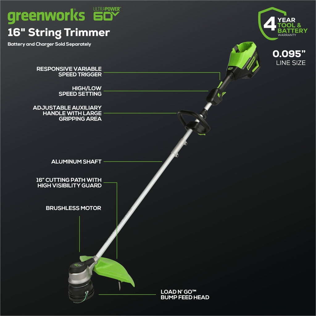 60V 25″ SP Mower 3PC Combo Kit, 16″ String Trimmer and 610CFM Blower