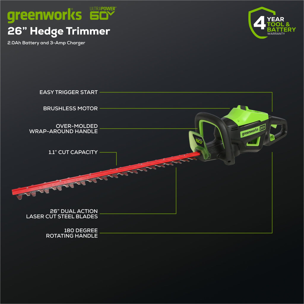 60V 25″ Self-Propelled Lawn Mower 4-pc Combo Kit: (2) 4.0 Ah Batteries and Dual-Port Charger