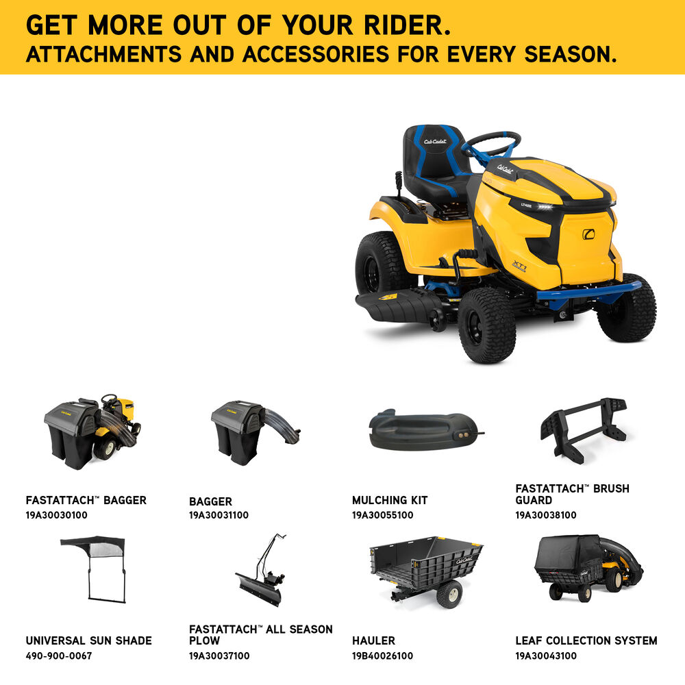 Cub Cadet LT 42E Electric Lawn Mower