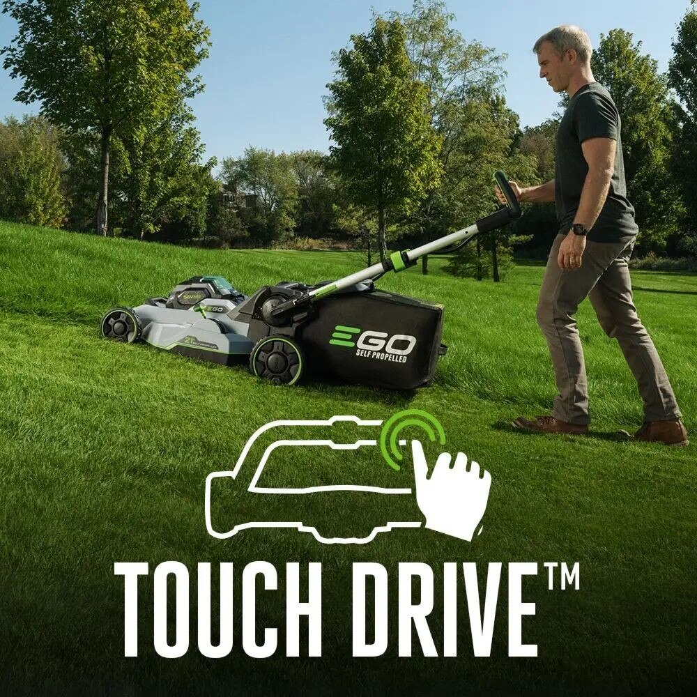 EGO LM2156SP 21″ SELECT CUT Flagship SP lawn mower kit (G3 10.0Ah Battery, 700W charger, 1200W motor)