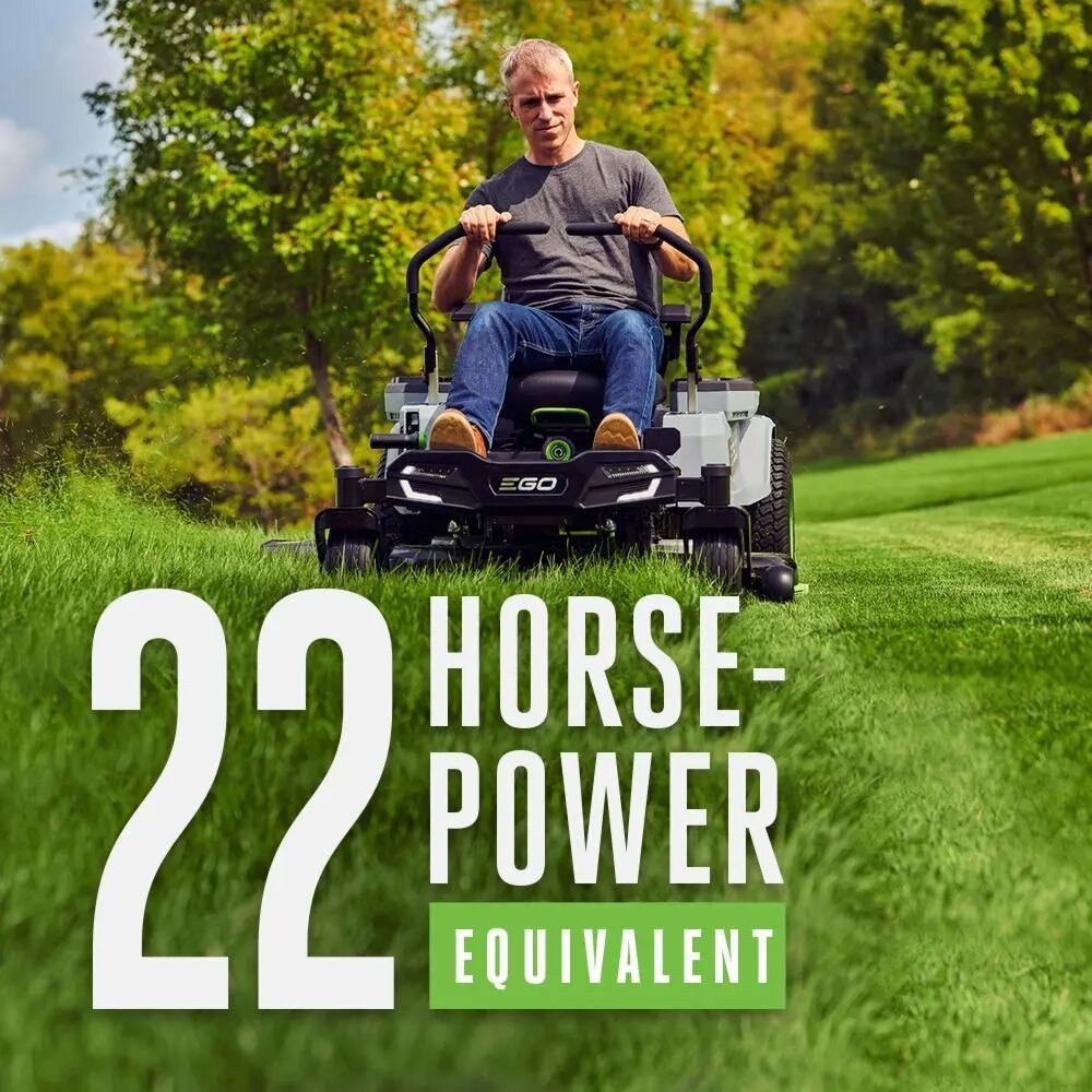EGO ZT4204L 42″  Zero Turn Riding Mower Kit W/ Lap Bar (4*4P 10Ah, 1600W Charger)