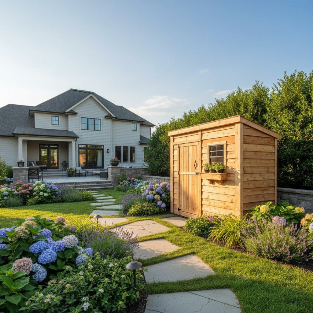 8′ x 4′ GardenSaver Storage Shed – Single Door