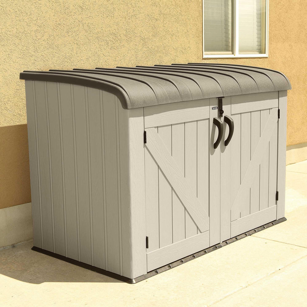 Lifetime Horizontal Storage Shed (75 Cubic Feet) – 60170