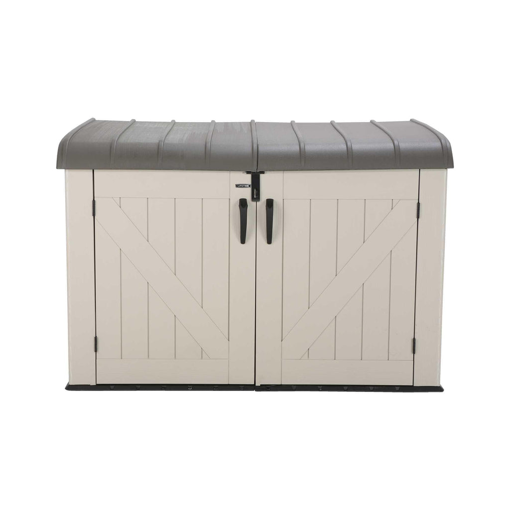 Lifetime Horizontal Storage Shed (75 Cubic Feet) – 60170