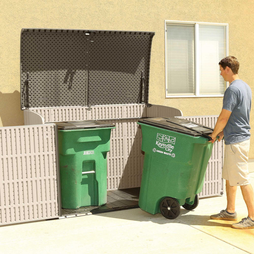 Lifetime Horizontal Storage Shed (75 Cubic Feet) – 60170