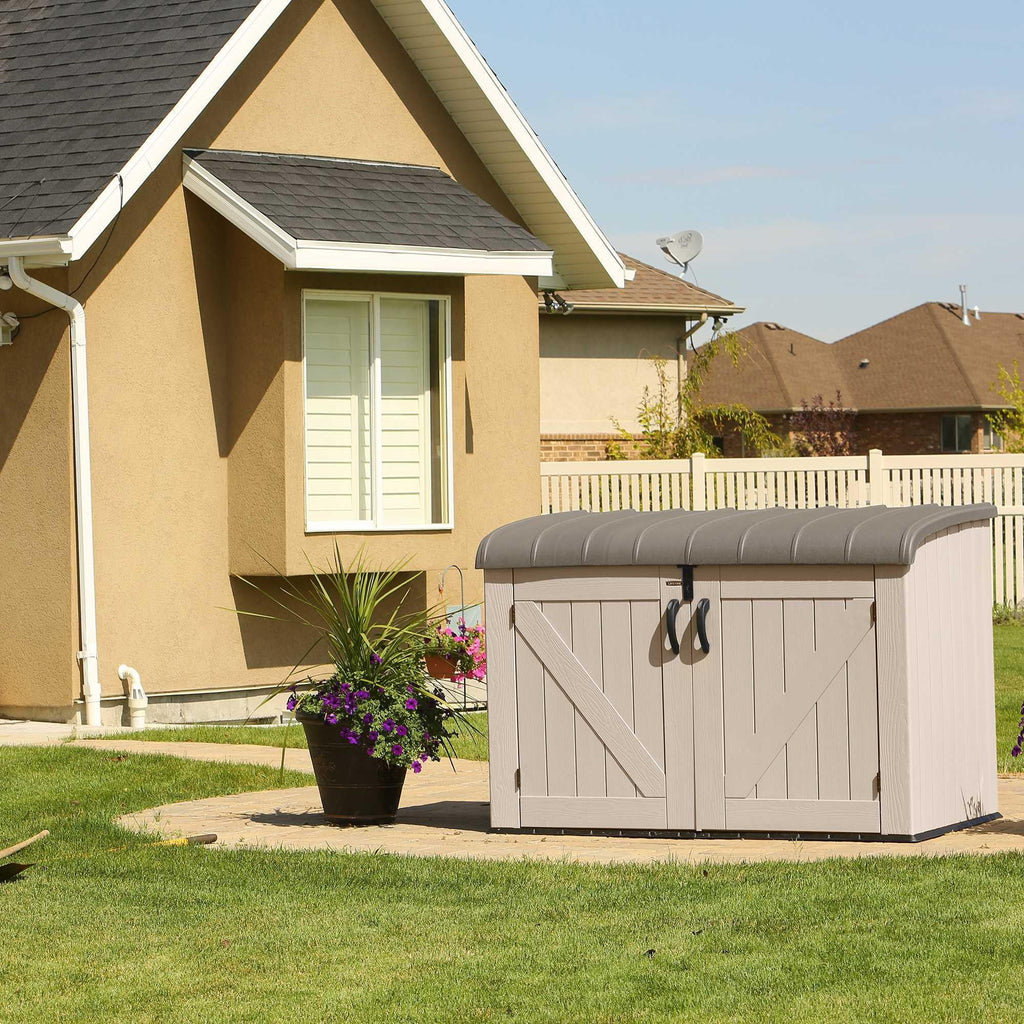 Lifetime Horizontal Storage Shed (75 Cubic Feet) – 60170