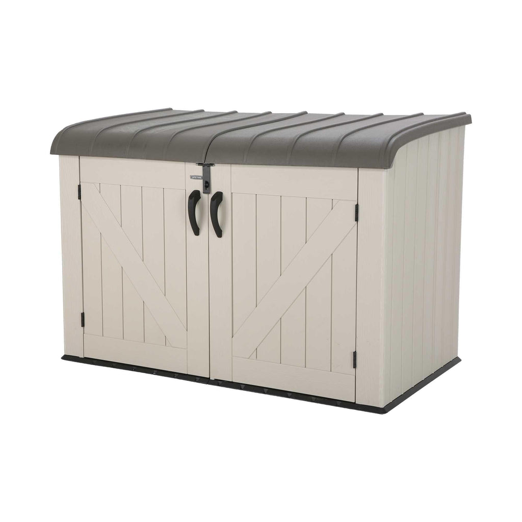 Lifetime Horizontal Storage Shed (75 Cubic Feet) – 60170