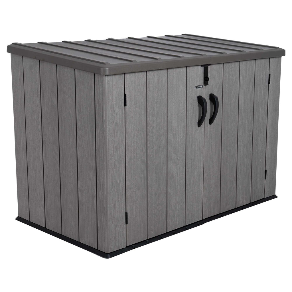 Lifetime Horizontal Storage Shed (75 Cubic Feet) – 60341