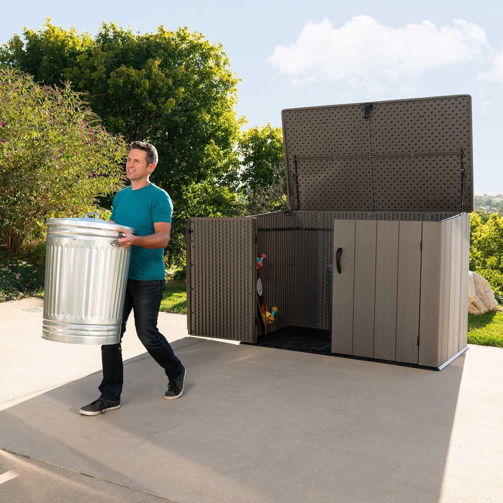 Lifetime Horizontal Storage Shed (75 Cubic Feet) – 60341