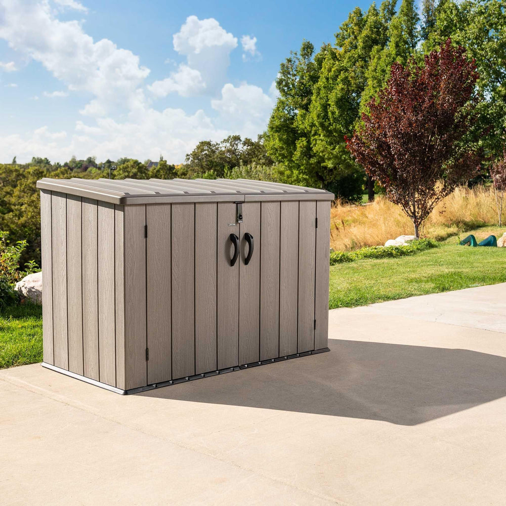 Lifetime Horizontal Storage Shed (75 Cubic Feet) – 60341