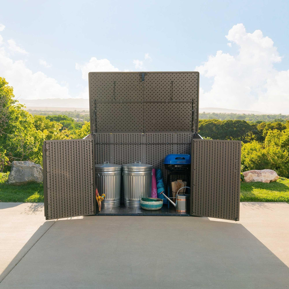Lifetime Horizontal Storage Shed (75 Cubic Feet) – 60341