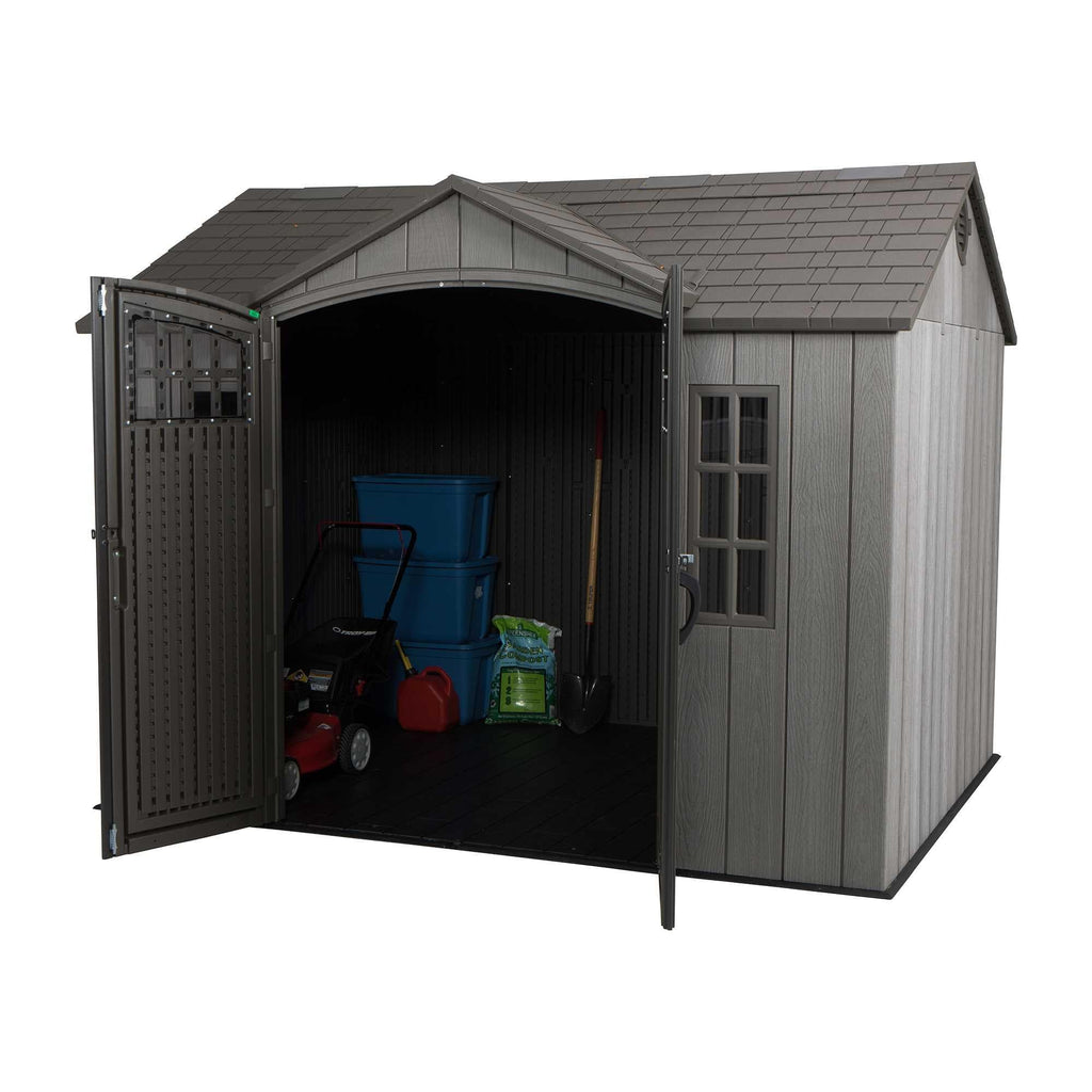 Lifetime 10 Ft. X 8 Ft. Outdoor Storage Shed – 60330