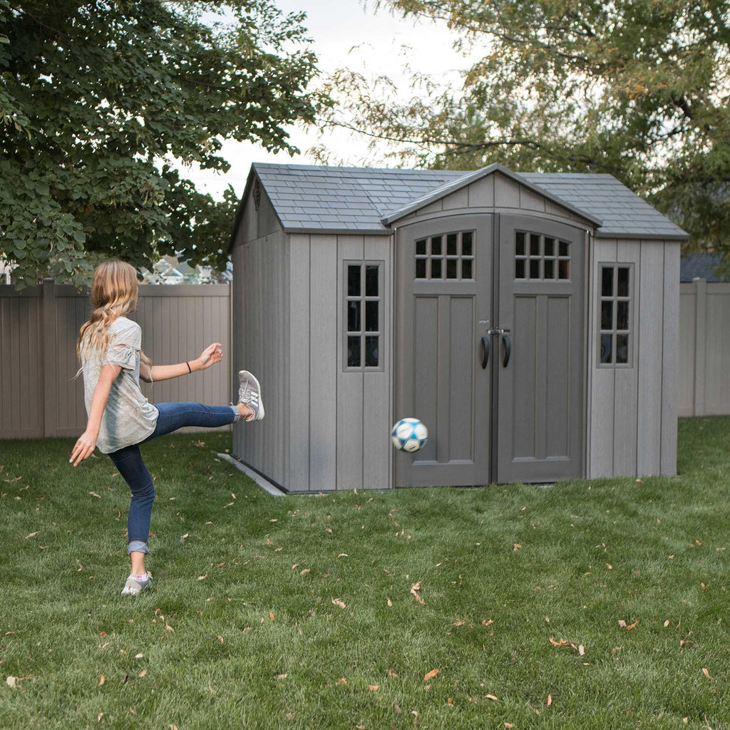 Lifetime 10 Ft. X 8 Ft. Outdoor Storage Shed – 60330