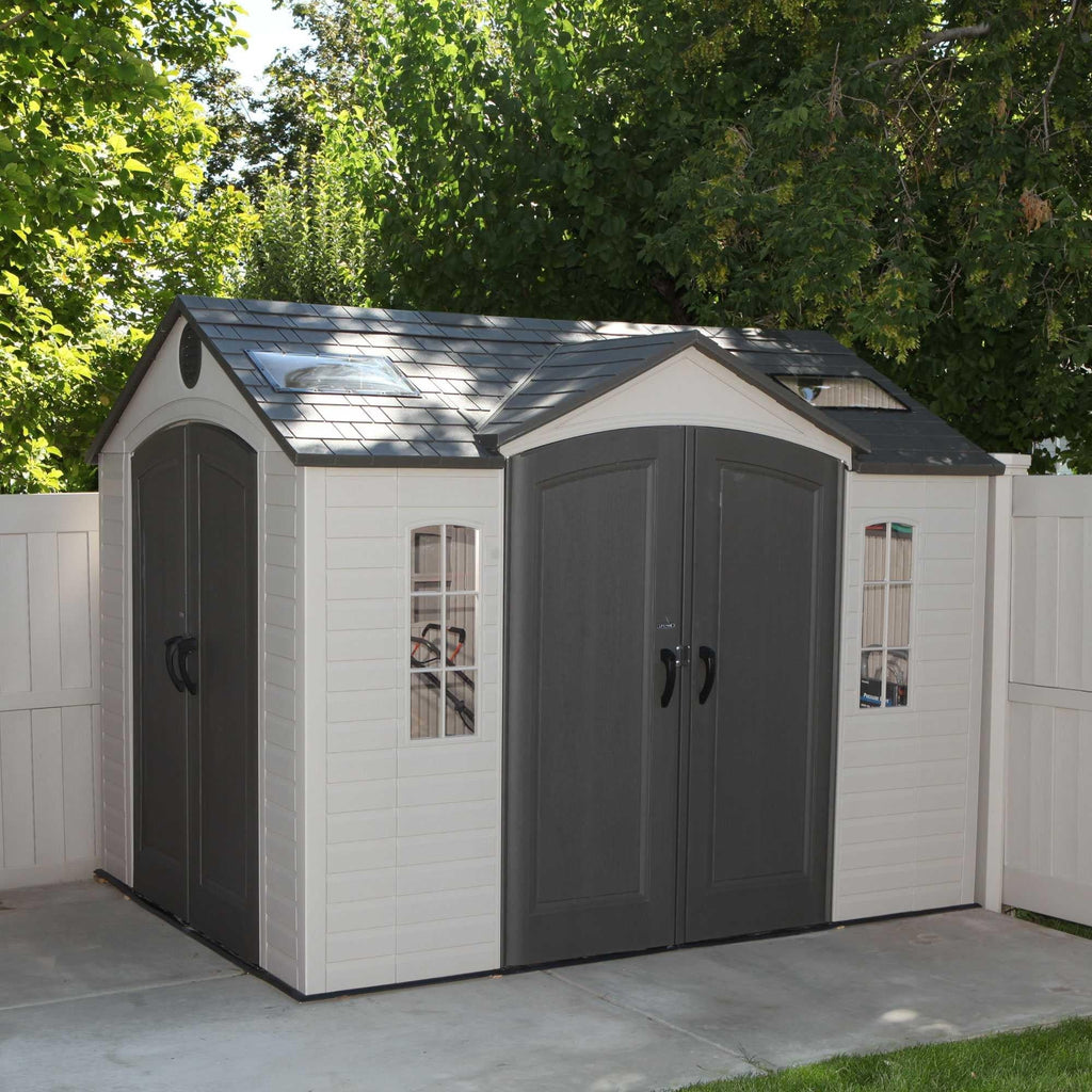 Lifetime 10 Ft. X 8 Ft. Outdoor Storage Shed – 60001