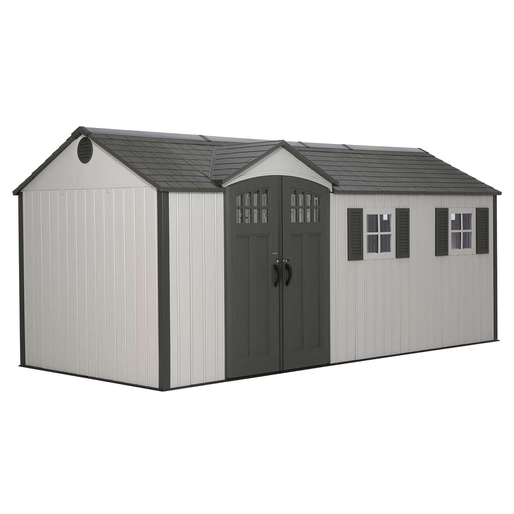 Lifetime 17.5 Ft. X 8 Ft. Outdoor Storage Shed – 60213
