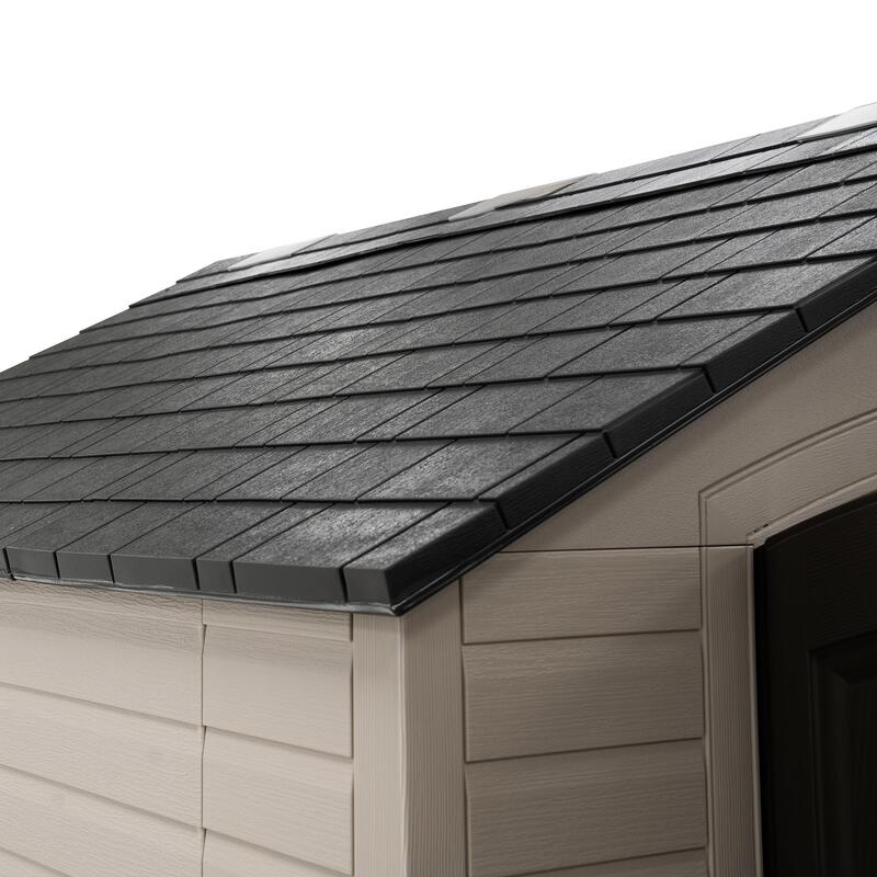 Lifetime 8 ft x 7.5 ft Outdoor Storage Shed – 60396