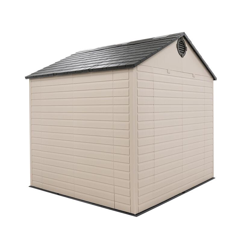 Lifetime 8 ft x 7.5 ft Outdoor Storage Shed – 60396