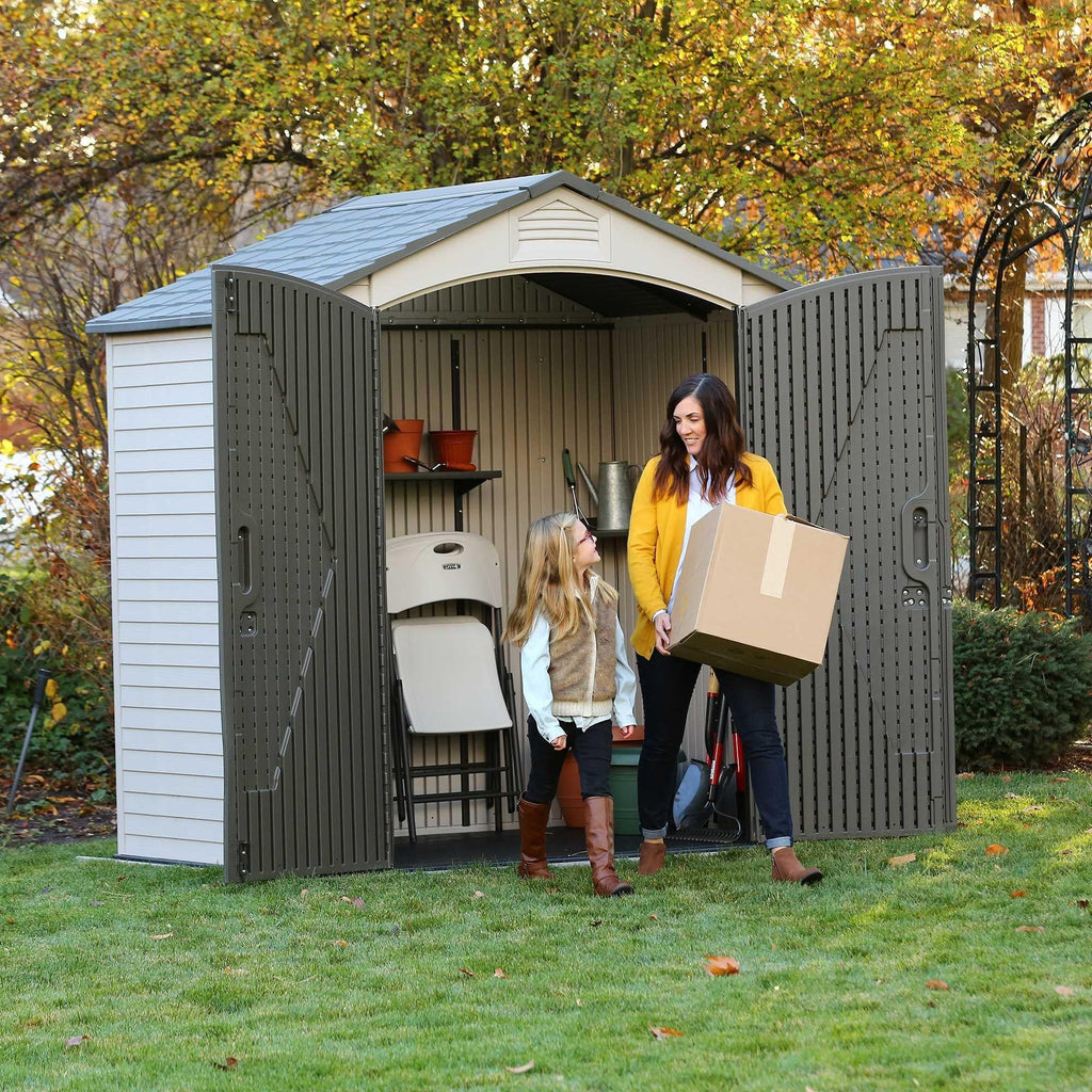Lifetime 7 Ft. X 4.5 Ft. Outdoor Storage Shed – 60057