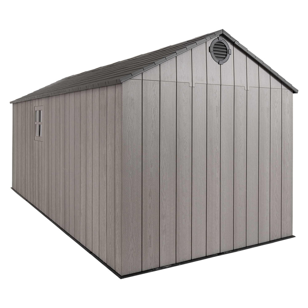 Lifetime 8 x 17.5 ft Outdoor Storage Shed – 60352