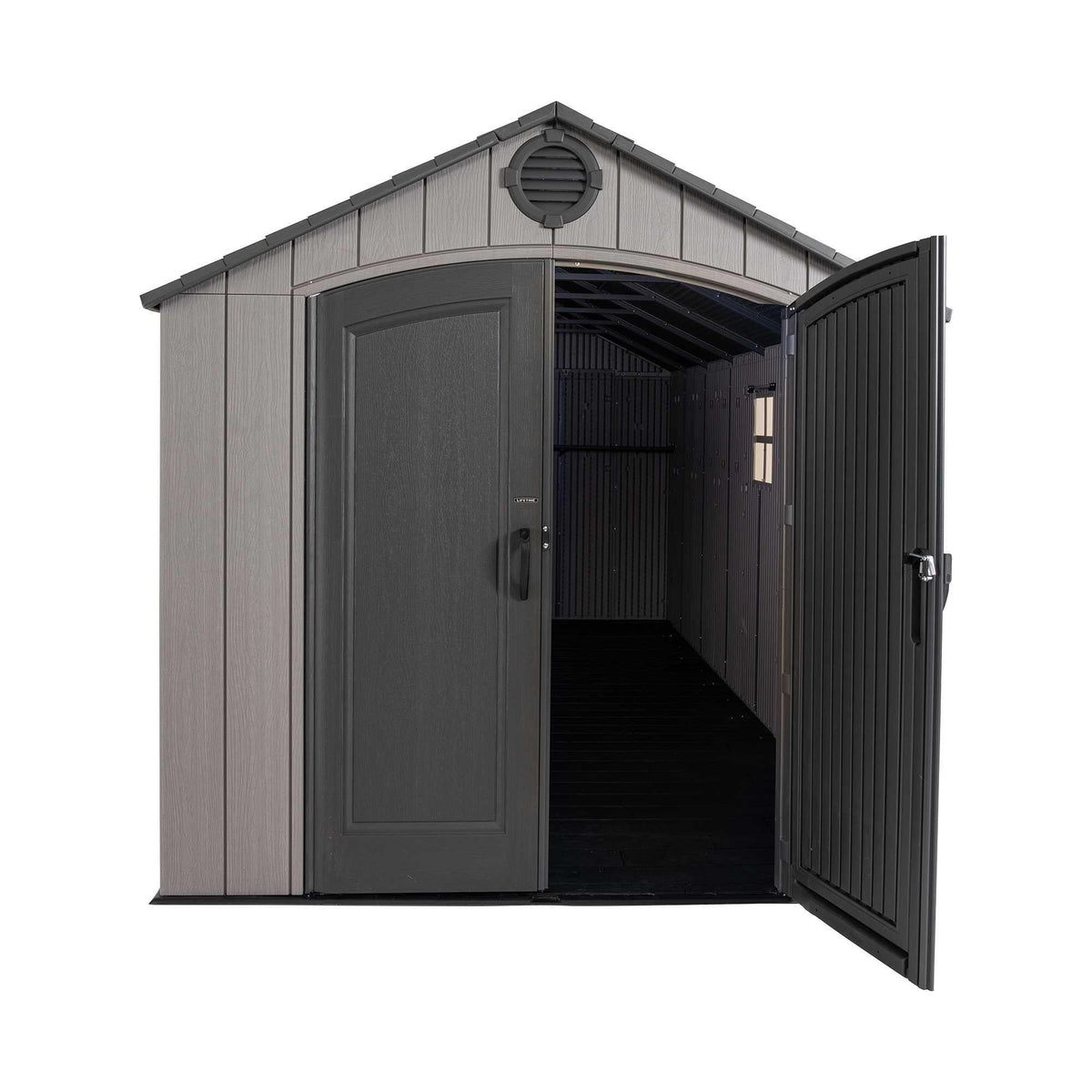 Lifetime 8 x 17.5 ft Outdoor Storage Shed – 60352
