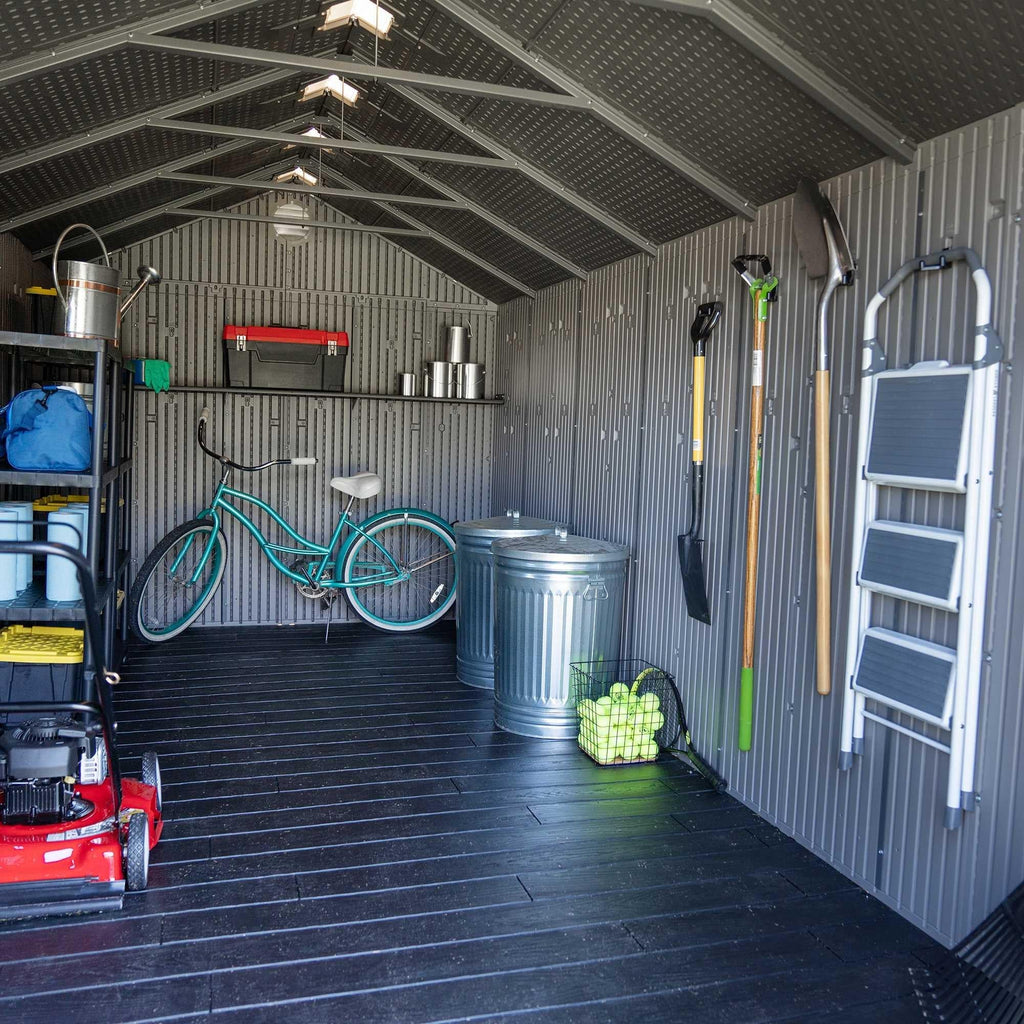 Lifetime 8 x 17.5 ft Outdoor Storage Shed – 60352