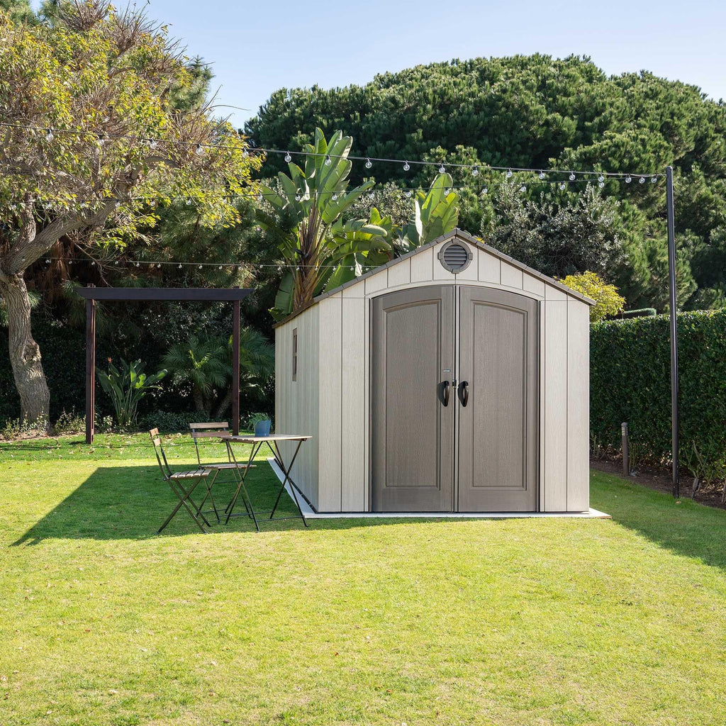 Lifetime 8 x 17.5 ft Outdoor Storage Shed – 60352