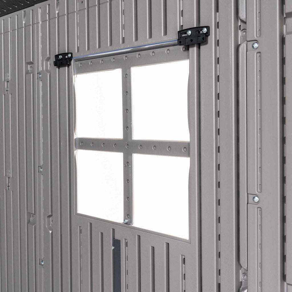 Lifetime 8 x 17.5 ft Outdoor Storage Shed – 60352