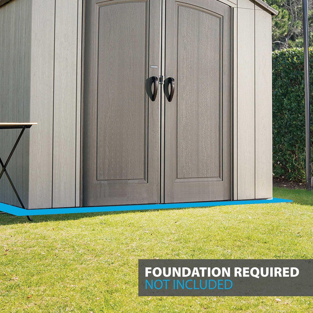 Lifetime 8 x 17.5 ft Outdoor Storage Shed – 60352