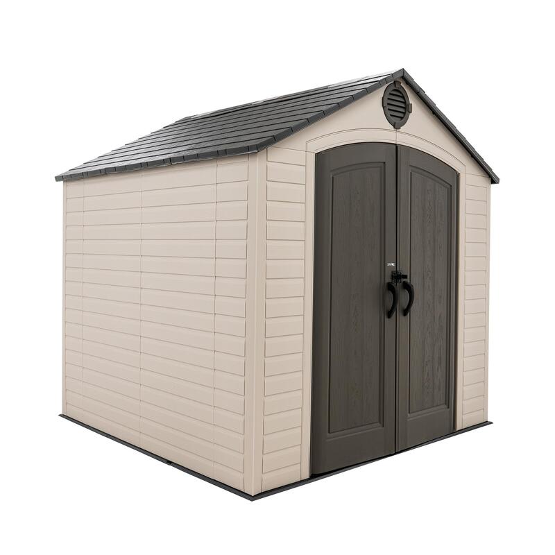 Lifetime 8 ft x 7.5 ft Outdoor Storage Shed – 60396