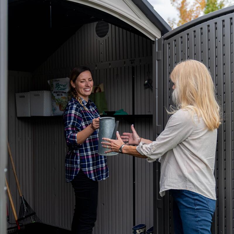 Lifetime 10 ft x 8 ft Outdoor Storage Shed – 60393