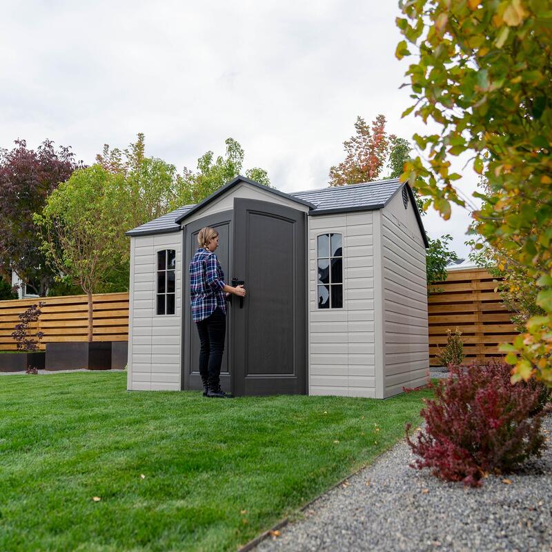 Lifetime 10 ft x 8 ft Outdoor Storage Shed – 60393