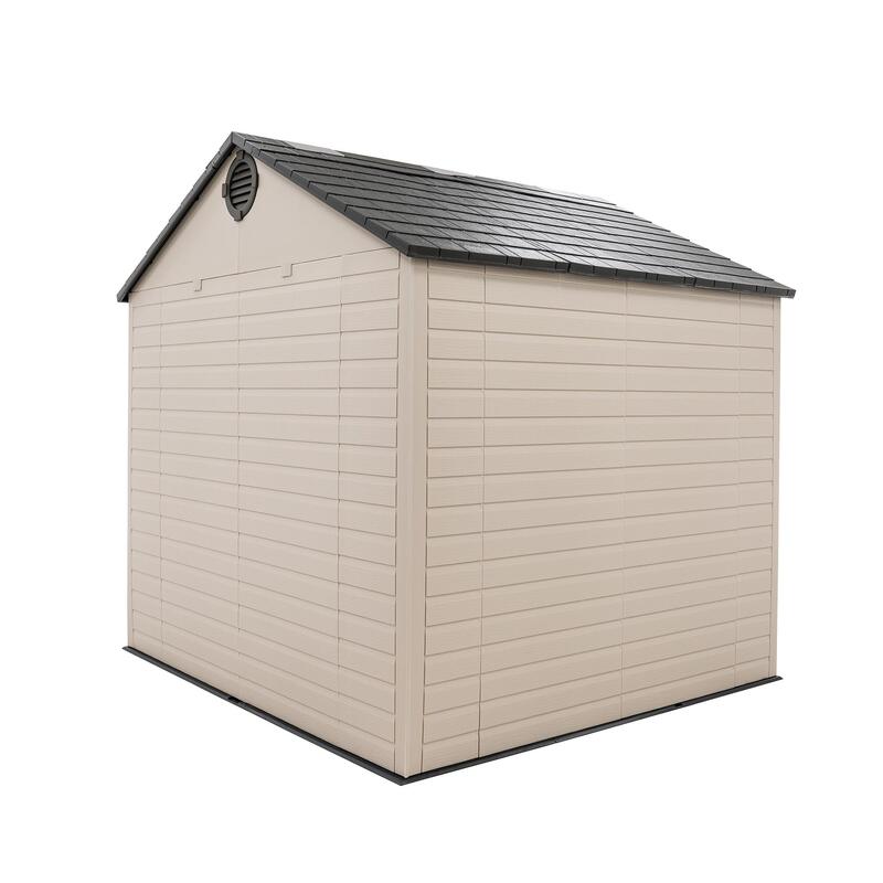 Lifetime 8 ft x 7.5 ft Outdoor Storage Shed – 60396