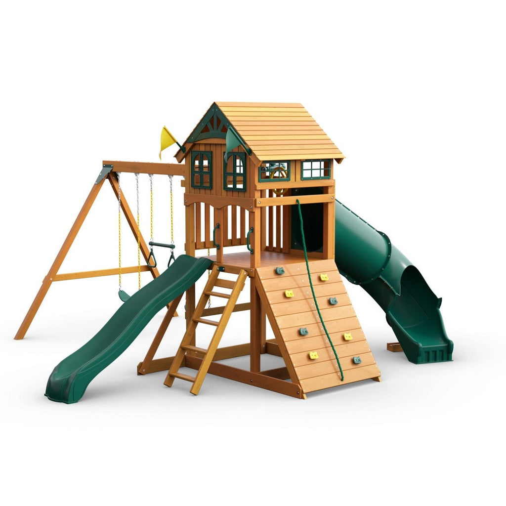 Outing w/ Tube Slide Swing Set