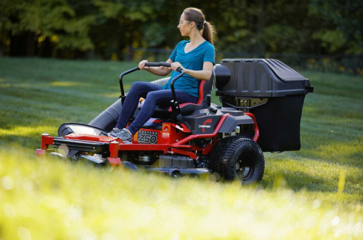 Troy Bilt Mustang Z50 | 50 in Zero-Turn Mower| 24 HP | 747cc KOHLER Twin-Cylinder Engine | Dual Hydrostatic Transmissions | 50″ Twin Blades