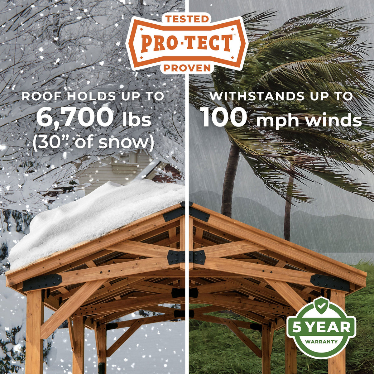 12×10 Norwood Gazebo