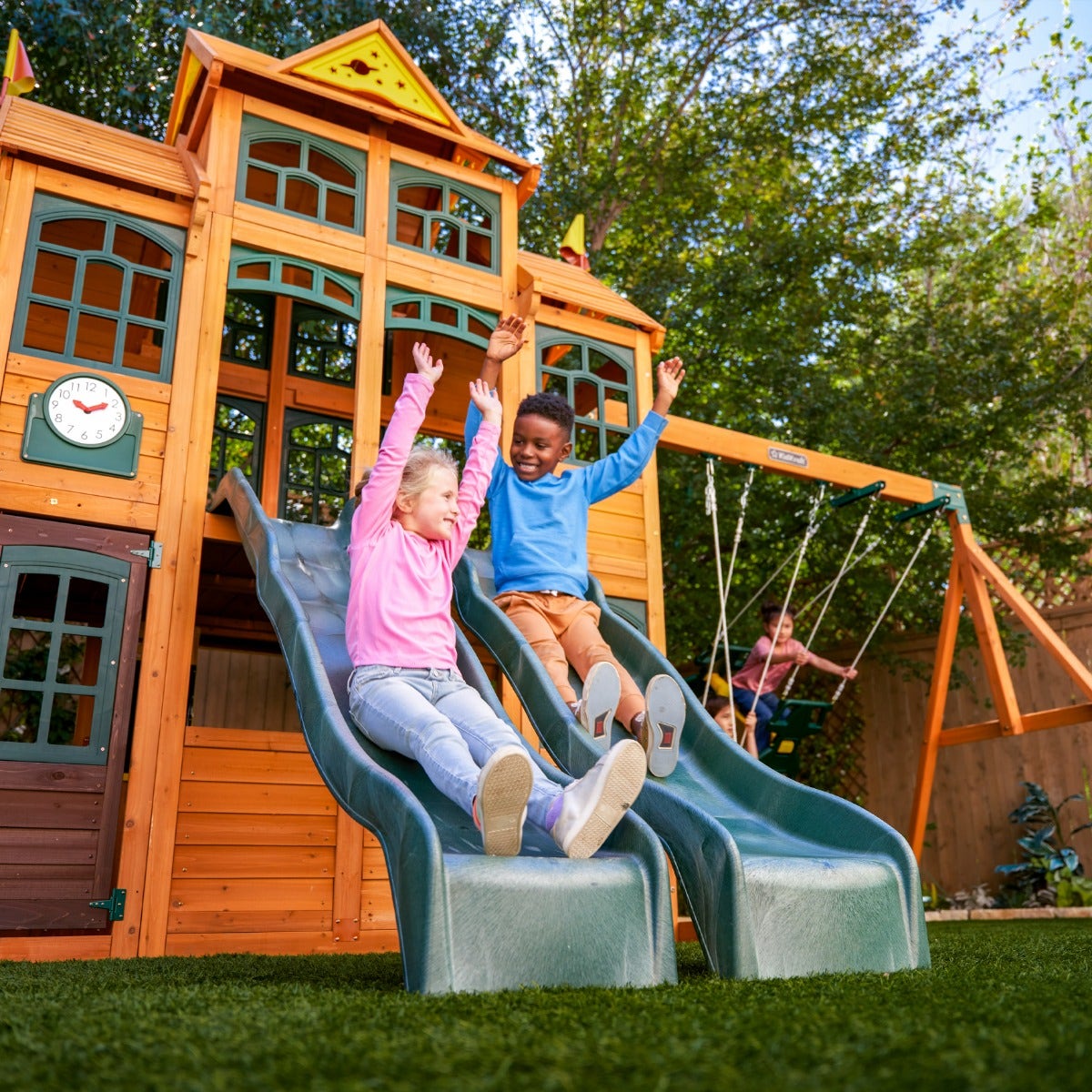 Falcon Ridge Swing Set – Installation Available
