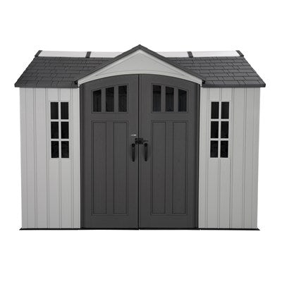 Lifetime 10 Ft. X 8 Ft. Side Entry Outdoor Storage Shed – 60466