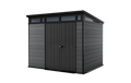Keter Cortina 9x7 Storage Shed - Graphite