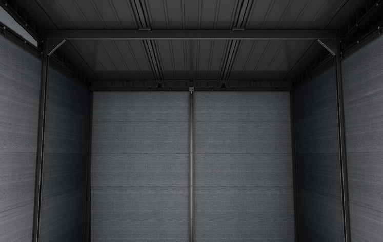 Keter Cortina 9x7 Storage Shed - Graphite